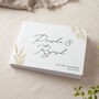 Meadow Personalised Names Wedding Guest Book, thumbnail 1 of 4