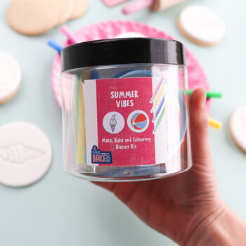 Summer Vibes Biscuit Make, Bake And Colour Kit, 3 of 3