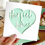 Personalised Love Heart Card, thumbnail 2 of 4