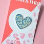 You Can Do Big Things Heart Enamel Pin Badge, thumbnail 2 of 5