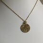 18 K Gold Pated Moon And Star Vintage Necklace, thumbnail 5 of 5