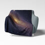 Galaxy Fleece Blanket Andromeda Galaxy, thumbnail 4 of 12