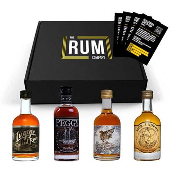 Pirates Rum Taster Set Gift Box One, 4 of 4