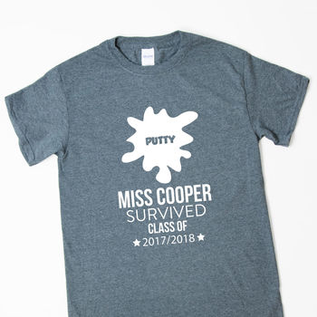 Personalised Teacher Gift T Shirt, 4 of 7