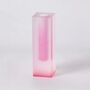 Monaco D'or Rose Pink Ombre Frosted Stem Gift Vase, thumbnail 4 of 8