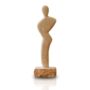 Handmade Travertine Silhouette Sculpture, thumbnail 2 of 2