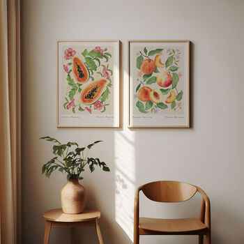 Sweet Papaya Art Print, 5 of 5