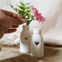 Bottle Vase With Gold Heart, thumbnail 6 of 8