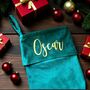Personalised Luxury Velvet Stocking, thumbnail 4 of 6