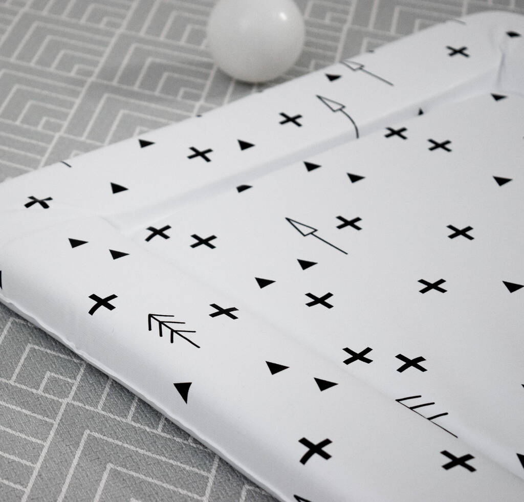 Scandinavian Deluxe Baby Changing Mat By The Unusual Gift Boutique