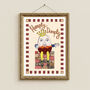Humpty Dumpty Vintage Nursery Print, thumbnail 1 of 12