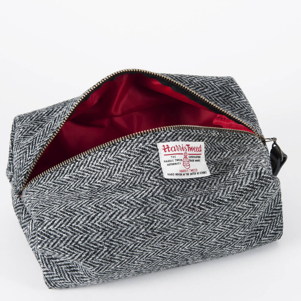 mens harris tweed bag