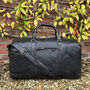 Large Genuine Leather Holdall, Travel Bag, thumbnail 2 of 5