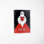 Love Boo Gothic Ghost Valentines Card, thumbnail 2 of 3