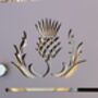 Personalised Thistle Design House Acrylic Number Sign, thumbnail 2 of 3