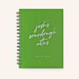Personalised Eco Wire Notebook, thumbnail 3 of 8
