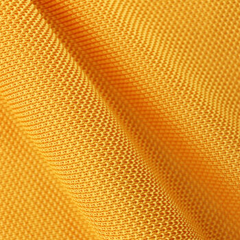 Wedding Handmade Polyester Knitted Pocket Square In Mustard Yellow, 3 of 6