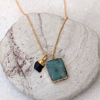 The Duo Emerald Necklace, 5 of 12