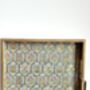 Luxury Lacquer Coated Wood Serving Tray, Printed Medium Size, thumbnail 12 of 12