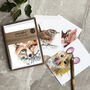 Inky Wildlife Luxury Postcard Set, thumbnail 5 of 12