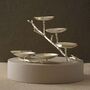 Silver Branch Design Six Bowl Serving Stand, thumbnail 1 of 2