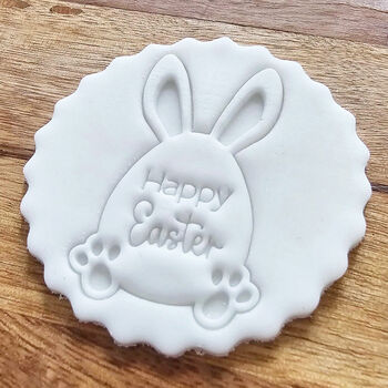 Happy Easter Baking Embosser Stamp For Cookies And Cakes Icing Decoration, 4 of 5