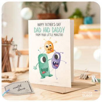 Funny Lgbt Dad And Daddy Happy Father's Day Card, 4 of 6