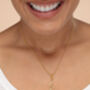 18ct Gold Music Note Necklace, thumbnail 2 of 7