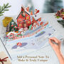 Pop Up Christmas Card Festive Scene, thumbnail 3 of 6