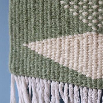 Handwoven Diamond Artwork, 5 of 5