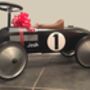 Retro Style Ride On Racing Car In Lots Of Colours, thumbnail 8 of 12