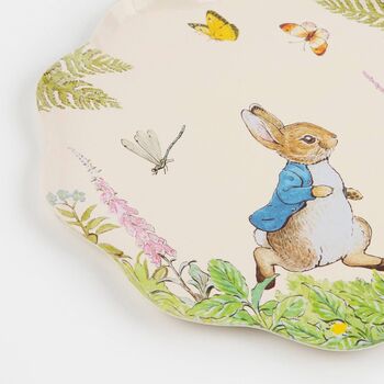 Peter Rabbit™ In The Garden Large Party Plates X Eight, 2 of 2