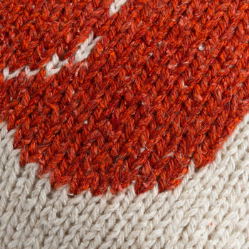 Pumpkin Cushion Easy Knitting Kit, 4 of 10
