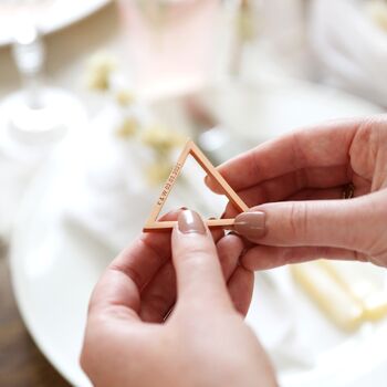 Set Of Two Personalised Napkin Rings, 3 of 8