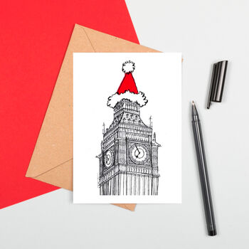 Big Ben Christmas Card, 2 of 2