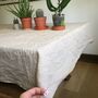 Linen Tablecloth, Minimalist Tablecloth, Kitchen Decor, thumbnail 2 of 5