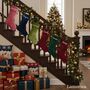 Luxury Personalised Velvet Christmas Stocking, thumbnail 4 of 12