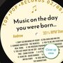 50th Birthday Print Music Day You Were Born 1976 Record, thumbnail 10 of 12