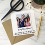 Personalised Maid / Man Of Honour 3D Photo Card, thumbnail 6 of 8