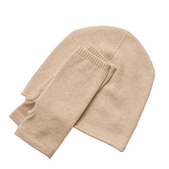 Cashmere Beanie And Wrist Warmer Gift Set, 2 of 12