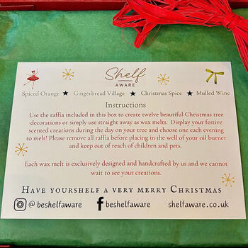 The Twelve Days Of Christmas Luxury Wax Melt Gift Box, 6 of 10