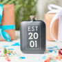 Personalised 21st Birthday Year Hip Flask, thumbnail 1 of 9
