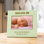 Personalised Hello Little One Pastel Photo Frame New Baby Gift, thumbnail 1 of 7