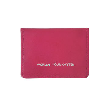 Leather Travel Card Holder For Women, 5 of 10