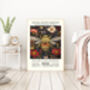 Natural History Museum Bee Art Print, thumbnail 2 of 3