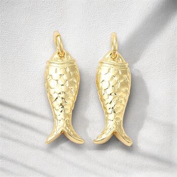 Lucky Fish Pendent Necklace, 4 of 4