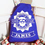 Large Christmas Sack Personalised Cool Yule Design, thumbnail 2 of 4