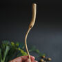 Sustainable Wooden Long Tea Scoop | No. 106, thumbnail 7 of 8