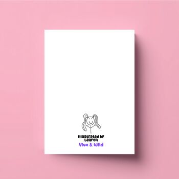 Valentine's Card I Love You This Much Avocado, 4 of 4