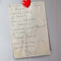 My Handwritten Recipe Tea Towel, thumbnail 6 of 6